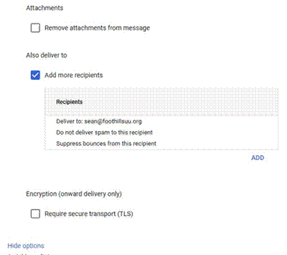 Title: Step 5 screenshot 3 - Description: Also deliver to - Add more recipients